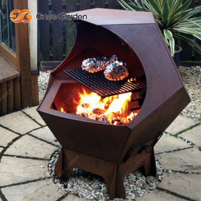 होम पार्टी अनुकूलन योग्य BBQ चारकोल ग्रिल 4 मिमी मोटाई का उपयोग करें