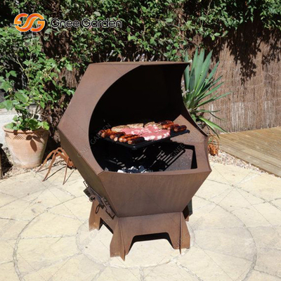 होम पार्टी अनुकूलन योग्य BBQ चारकोल ग्रिल 4 मिमी मोटाई का उपयोग करें