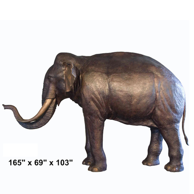 गार्डन के लिए H120cm TUV स्वीकृति आउटडोर कांस्य मूर्तिकला प्राचीन